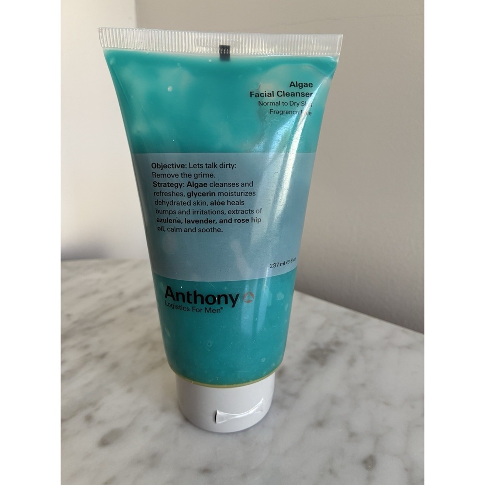 Anthony Algae Facial Cleanser, 8 Fl Oz. Sealed